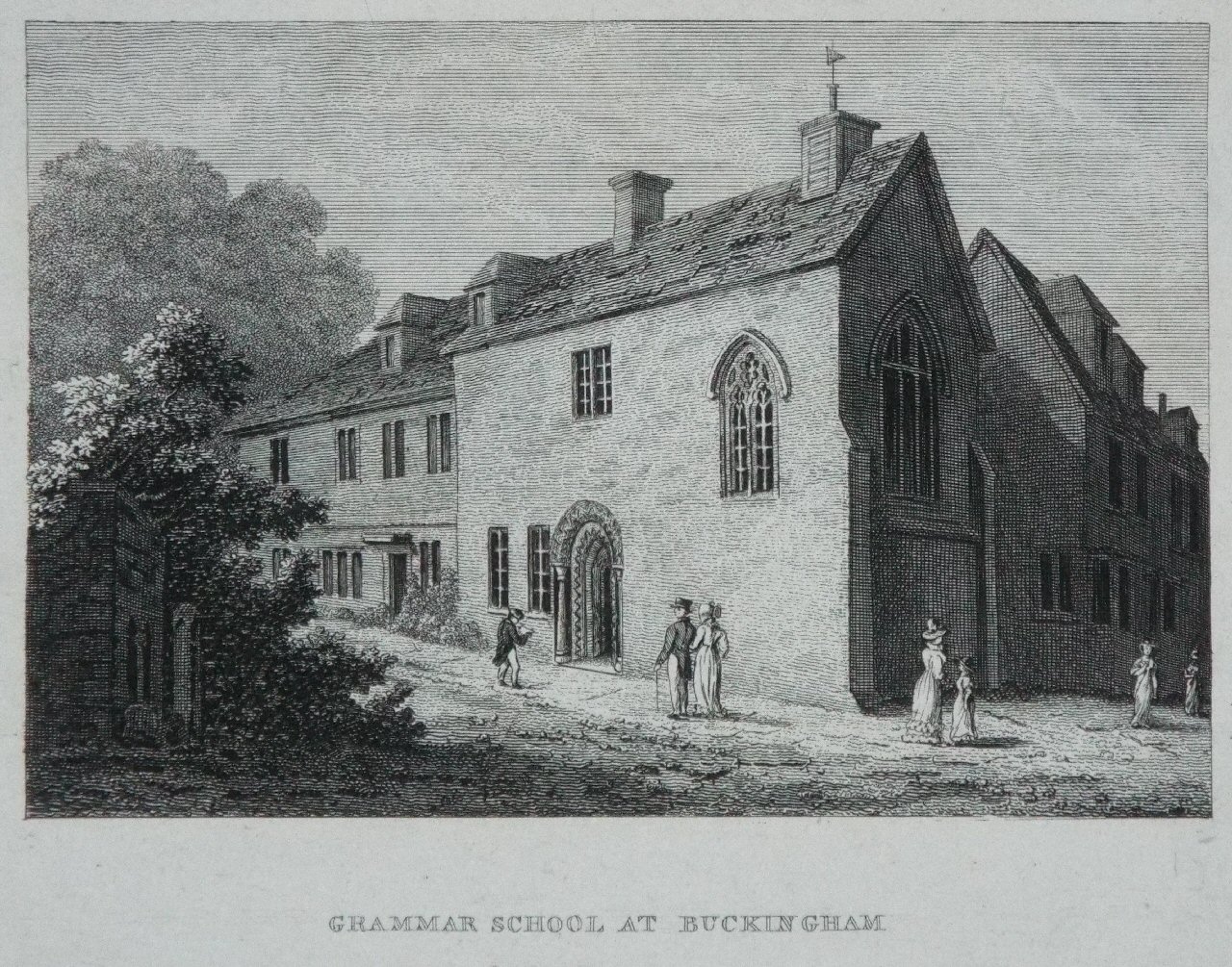 Print - Grammar School at Buckingham